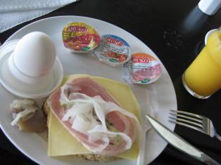 船の食事