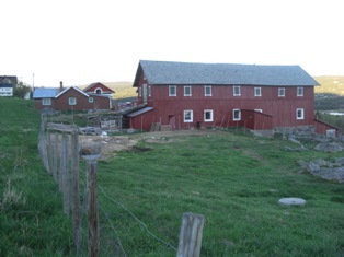 裏庭の小屋