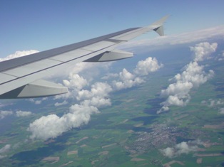 フィンランド上空
